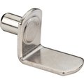 Hardware Resources Bright Nickel 1/4" Pin Angled Shelf Support with 3/4" Arm (PK of 1,000) 1609BN